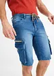 Short long en jean avec poches cargo, Regular Fit, John Baner JEANSWEAR