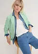 Bermuda en jean Straight, taille moyenne, John Baner JEANSWEAR