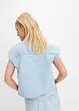 Chemisier en jean court et boxy, bonprix