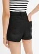 Short en jean avec ceinture (ens. 2 pces.), bonprix