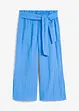 Pantalon de plage en gaze de coton, longueur 3/4, bonprix