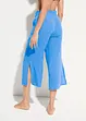Pantalon de plage en gaze de coton, longueur 3/4, bonprix