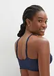 Soutien-gorge grand maintien, sans armatures, avec fermeture devant, bonprix