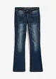 Jean évasé, taille basse, extensible, bonprix