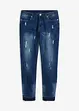 Jean skinny taille basse, raccourci, bonprix