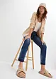 Jean skinny taille basse, raccourci, bonprix