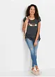 T-shirt long en viscose mélangée, bonprix
