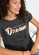 T-shirt long en viscose mélangée, bonprix