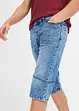 Bermuda long et léger en jean extensible, Regular, bonprix