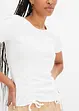 T-shirt côtelé 100% coton, bonprix