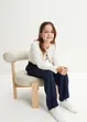 Pantalon palazzo en viscose douce, bonprix