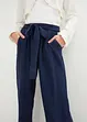 Pantalon palazzo en viscose douce, bonprix
