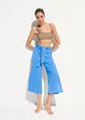 Pantalon de plage en gaze de coton, longueur 3/4, bonprix