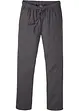 Pantalon droit taille élastiquée en lin majoritaire, Regular, bonprix
