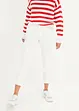 Jean straight, taille moyenne, retroussable, bonprix