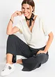Pantalon 7/8 en jersey viscose, bonprix