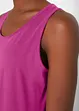 Lot de 5 débardeurs longs 100% coton, bonprix
