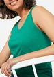 Lot de 5 débardeurs longs 100% coton, bonprix