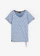 T-shirt imprimé avec ruban à nouer, bonprix