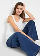 Lot de 5 débardeurs longs 100% coton, bonprix