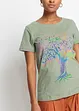 T-shirt coton imprimé, bonprix