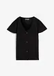 T-shirt boutonné, bonprix