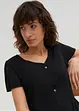 T-shirt boutonné, bonprix