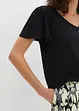 T-shirt boutonné, bonprix