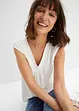 Top en broderie anglaise, bonprix