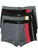 Lot de 3 boxers taille élastiquée confortable, bonprix