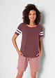 Lot de 2 T-shirts de sport décontractés, manches courtes, bonprix