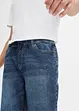 Bermuda taille élastiquée en léger denim, slim, bonprix