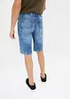 Bermuda taille élastiquée en léger denim, slim, bonprix