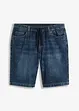 Bermuda taille élastiquée en léger denim, slim, bonprix