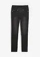 Jean Straight taille mi-haute et élastiquée, très extensible, bonprix