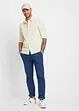 Pantalon droit taille élastiquée, Slim Fit, bonprix