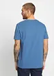 T-shirt manches courtes col tunisien 100% coton, bonprix