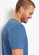 T-shirt manches courtes col tunisien 100% coton, bonprix