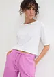 Pantalon large en lin mélangé, bonprix
