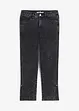 Jean straight, taille moyenne, cropped, extensible, bonprix