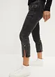 Jean straight, taille moyenne, cropped, extensible, bonprix