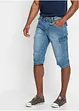 Bermuda long poches cargo en denim léger, coupe loose, bonprix