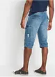 Bermuda long poches cargo en denim léger, coupe loose, bonprix