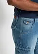 Bermuda long poches cargo en denim léger, coupe loose, bonprix