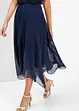 Robe premium en crêpe avec dentelle, bonprix