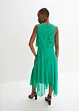 Robe premium en crêpe avec dentelle, bonprix