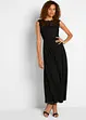 Robe longue avec empiècement dentelle, bonprix