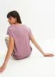 T-shirt à imprimé plume, bonprix