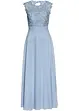 Robe longue avec empiècement dentelle, bonprix