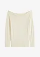 Pull encolure Bardot, bonprix